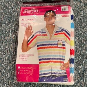 Barbie Allan Kit Striped Shirt with Multicolor Design